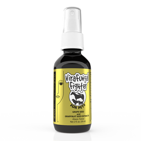 ViraFungal Fighter For Pets remedy in 2 ounce bottle from Danielle L'Don Natural Skin Care